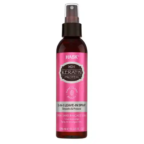 Hask Spray Sin Enjuague 5 en 1 Keratin Smooth