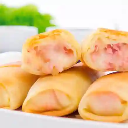 Arrollado jamon-queso (5unid)