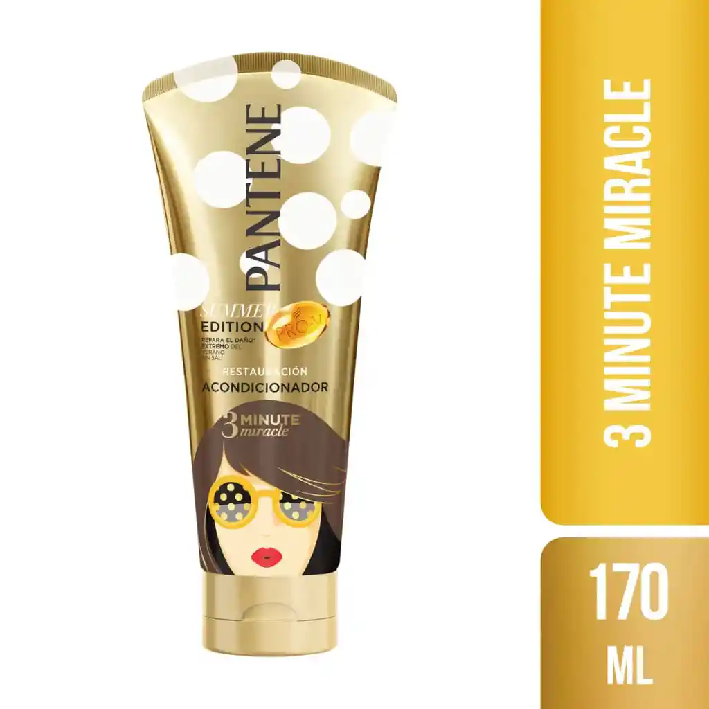 Pantene Acondicionador 3Min.Sum.Res170