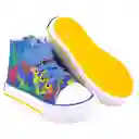 Zapatillas Bebe Niño Azul eléctrico Pillin 24