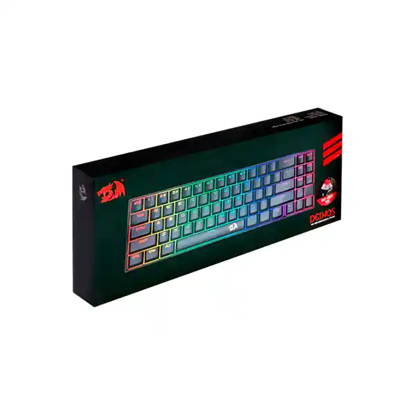 Teclado Redragon Deimos K599-krs Switch Rojo