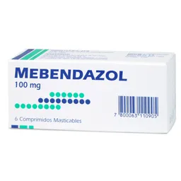 Mintlab Mebendazol Comprimidos Masticables de (100 mg)