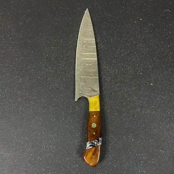Cuchillo De Chef Damasco Colico 32cm