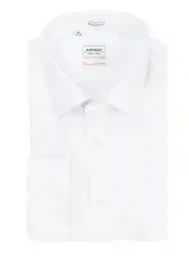 Arrow Camisa Manga Larga Bl Pd Blanco 16 3422 3A