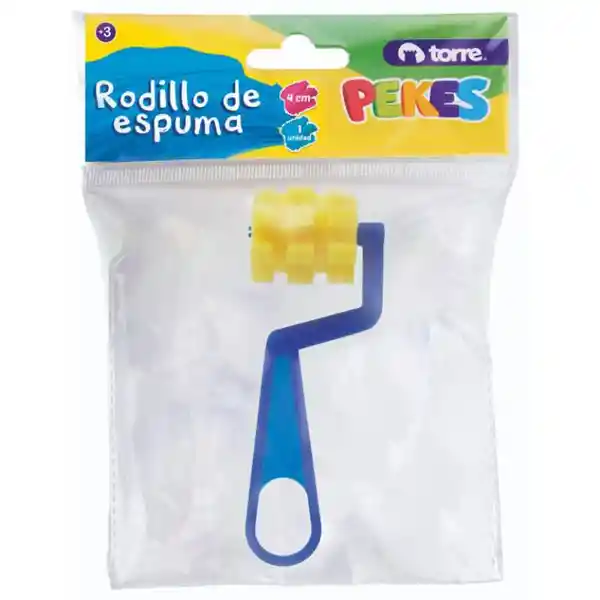 Torre Rodillo Espuma Pekes 4 cm