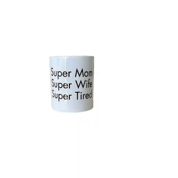 Tazón de Cerámica Super Mom 11 Oz