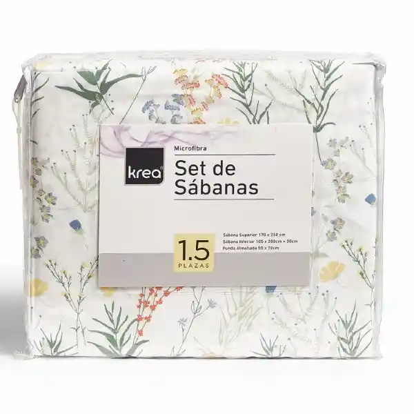 Krea Sábana Estampada Primavera 120 gsm