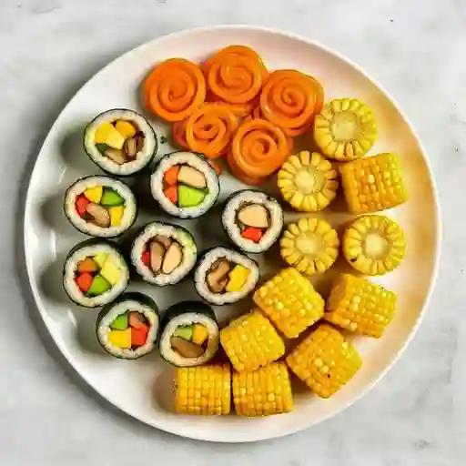 Menu vegano 16 piezas