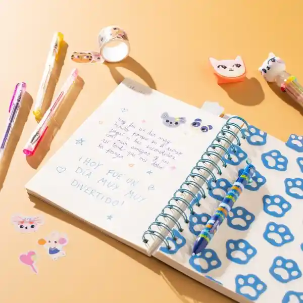 Set de Rollos de Stickers Con Diseño Casaideas