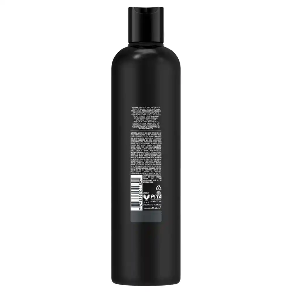 shampoo Tresemme detox capilar 500 cc.