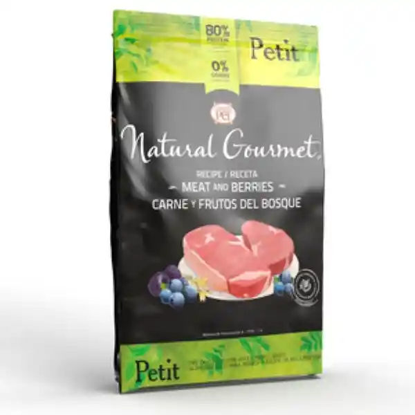 Natural Gourmet Alimento Perro Adulto Carne y Frutos Del Bosque