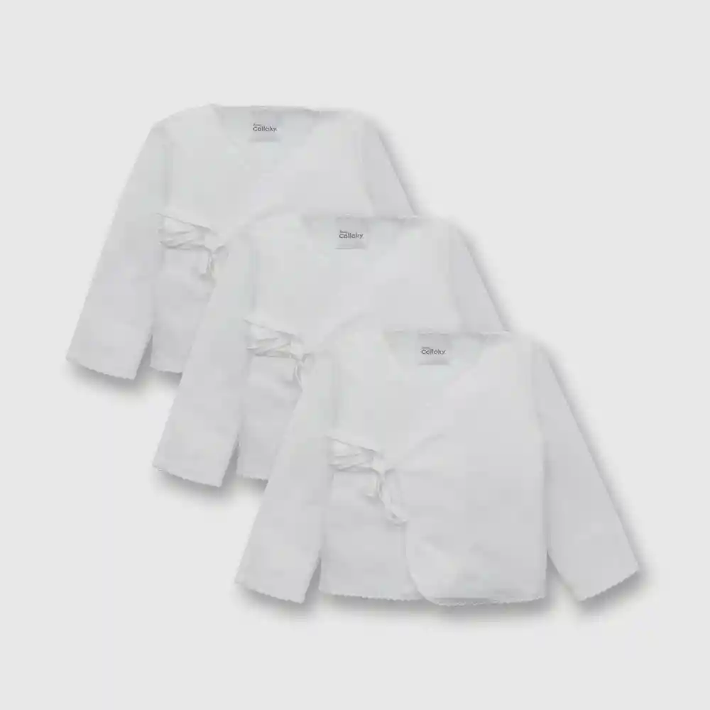 Pack Camiseta De Bebé Blanco