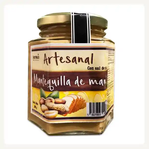 Artesanal Mantequilla de Maní