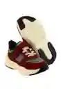 Zapatillas Sport Velcro Andante Niño Burdeo 24 882 Ficcus