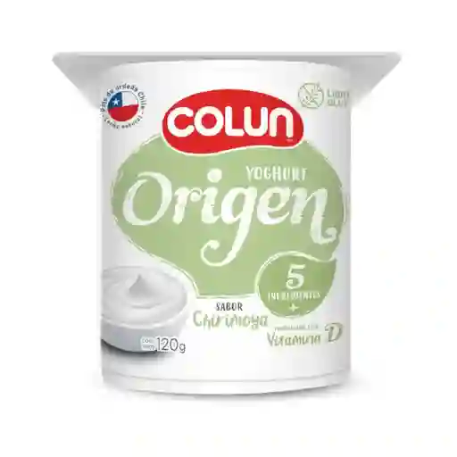 Colun Yogurt Origen Chirimoya