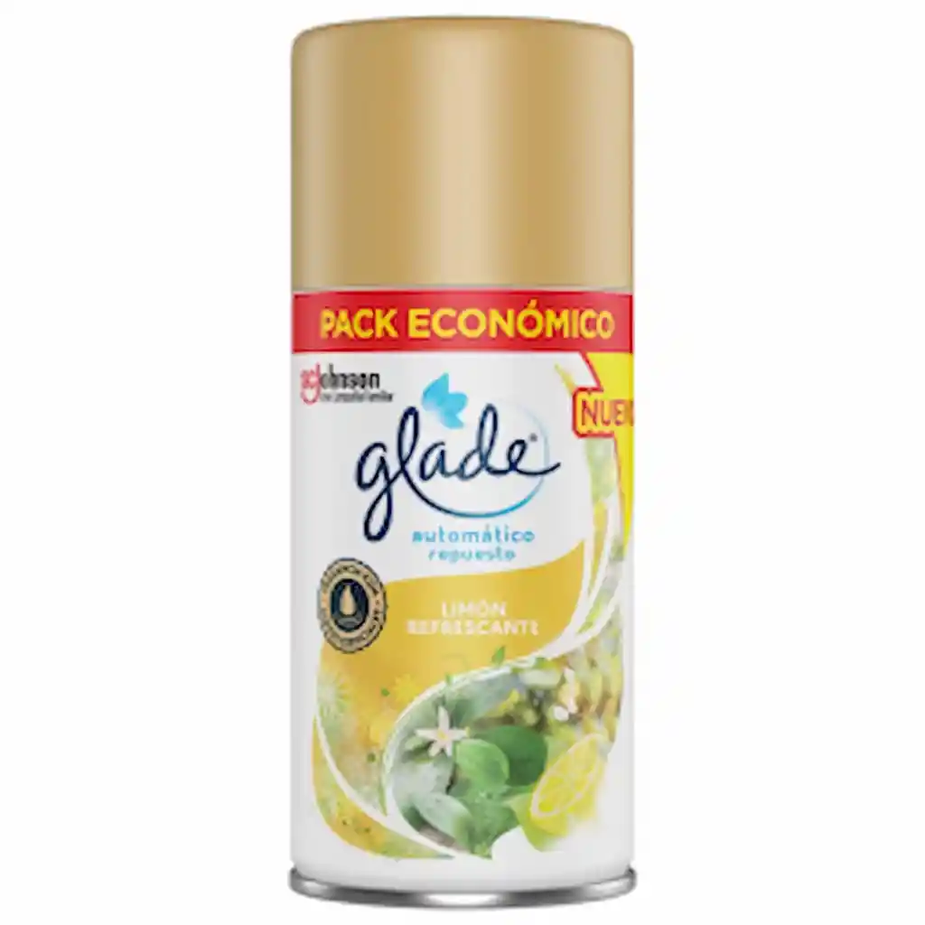 Aromatizante Ambiental Glade Limón Automático 170 mL