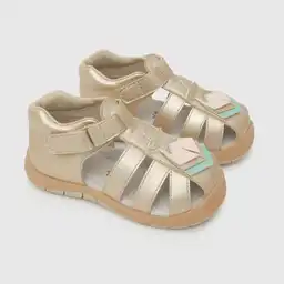 Sandálias Estrellas de Bebé Niña Light Beige Talla 18 Colloky