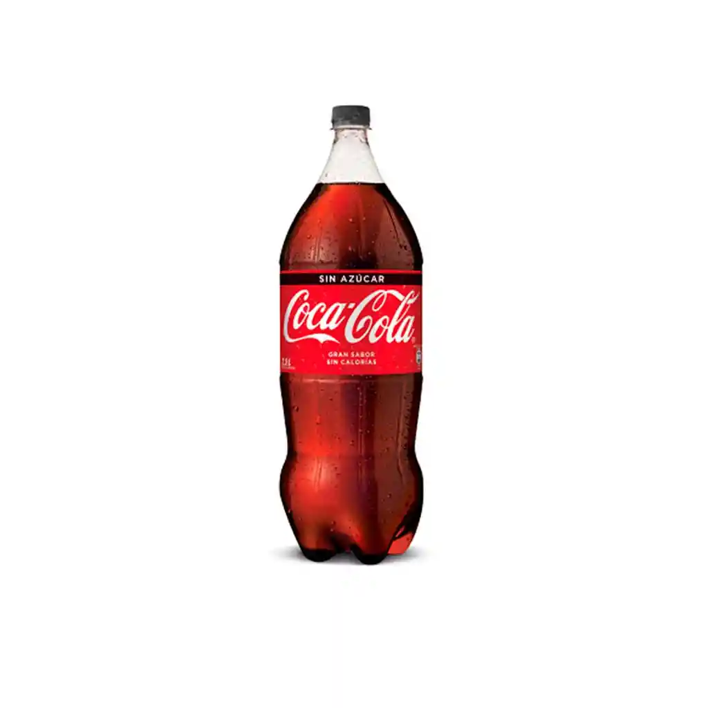 Coca-Cola Sin Azúcar Gaseosa de 2,5 Lt