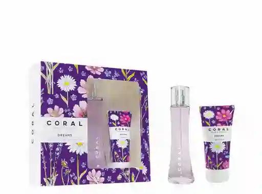 Coral Pack Con Perfume Dreams más Body Lotion