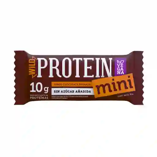 Wild Protein Snack Barra de Proteína Chocolate Naranja Mini