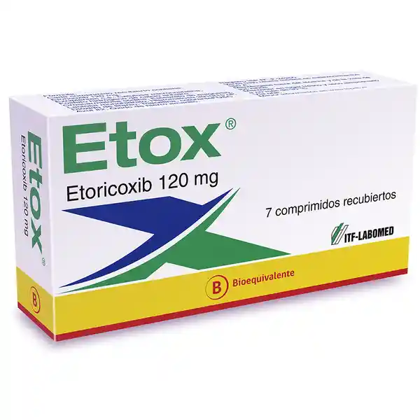 Etox Comprimidos Recubiertos (120 mg)