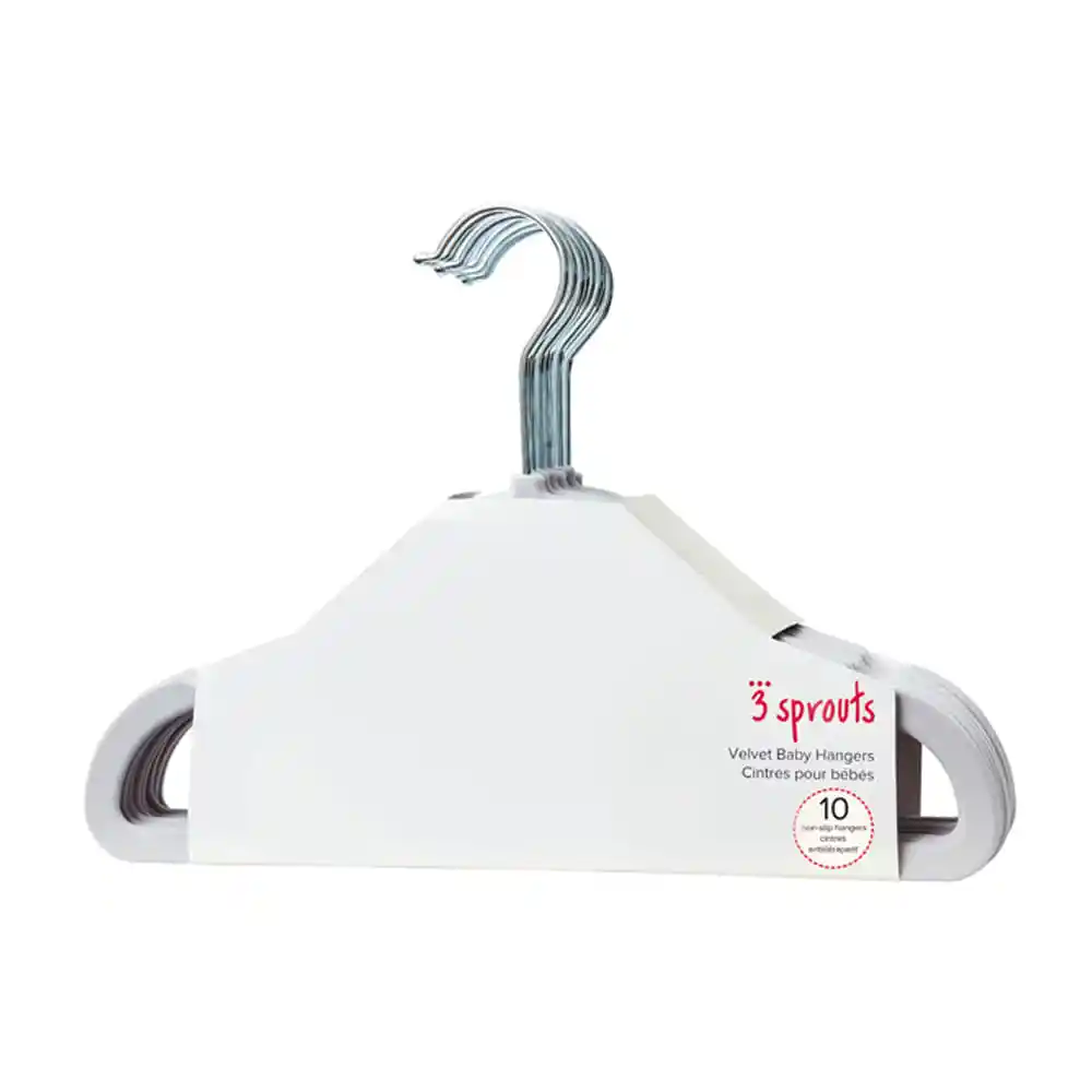 3 Sprouts Colgadores De Ropa 10ú. Ballena Azul