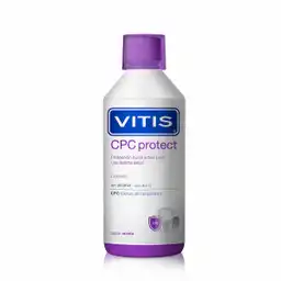 Vitis Enjuague Bucal CPC Protección Sabor Menta