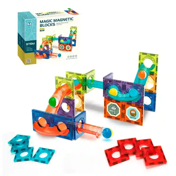 Dige Set de Construcción Bloques Magnéticos Magic