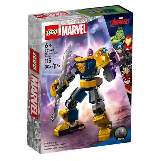 Lego Set de Construcción Marvel Armadura Robótica 76242