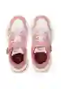 Zapatillas Sport Velcro W24 Niña Rosa Viejo 35 911 Ficcus