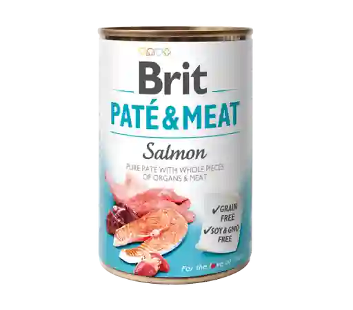 Brit Care Alimento Para Perro Paté & Meat Sabor a Salmón