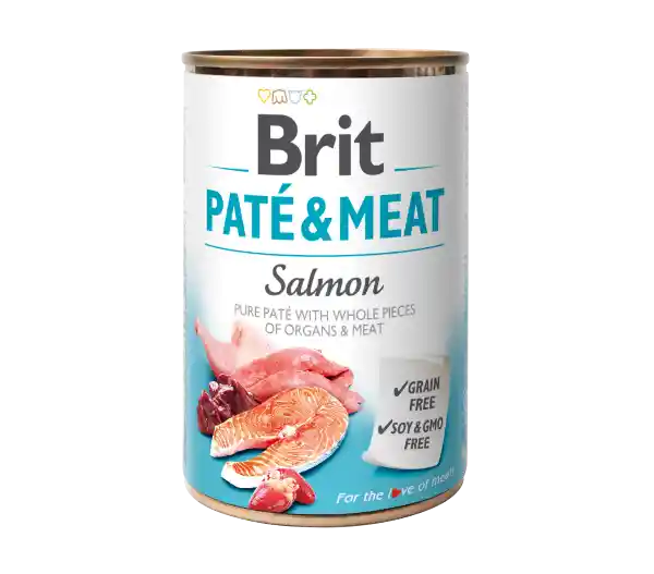 Brit Care Alimento Para Perro Paté & Meat Sabor a Salmón