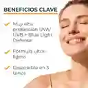 Eucerin Protector Solar Sun Face Hydro Fluid Tono Claro Spf 50+