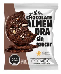 Ecovida Galleton Chocolate Almendras Sin Azucar