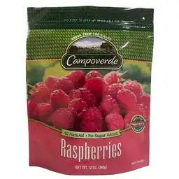 Campo Verde Fruto Congelados Raspberries