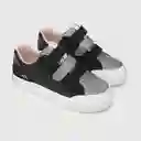 Zapatillas Urbana Con Brillo de Niña Negro Talla 35 Colloky