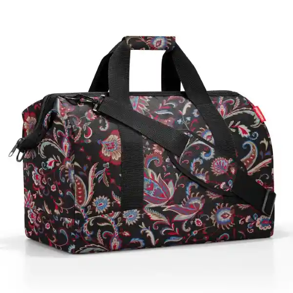 Bolso de Viaje Allrounder Paisley Negro Reisenthel