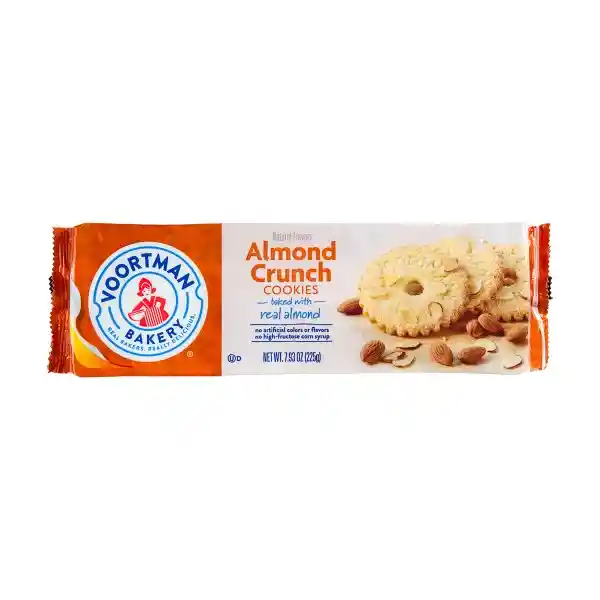 Voortman Galleta Almendra Crunchy