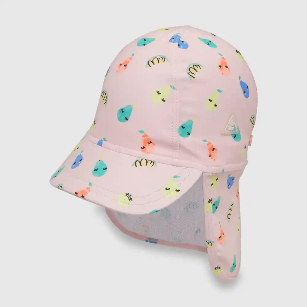 Jockey Con Filtro Uv Para Bebé Niña Rosado Talla 3/6m