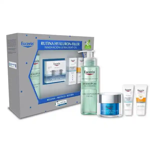 Eucerin Set Estuche Hyaluron Filler Hydrating Repair