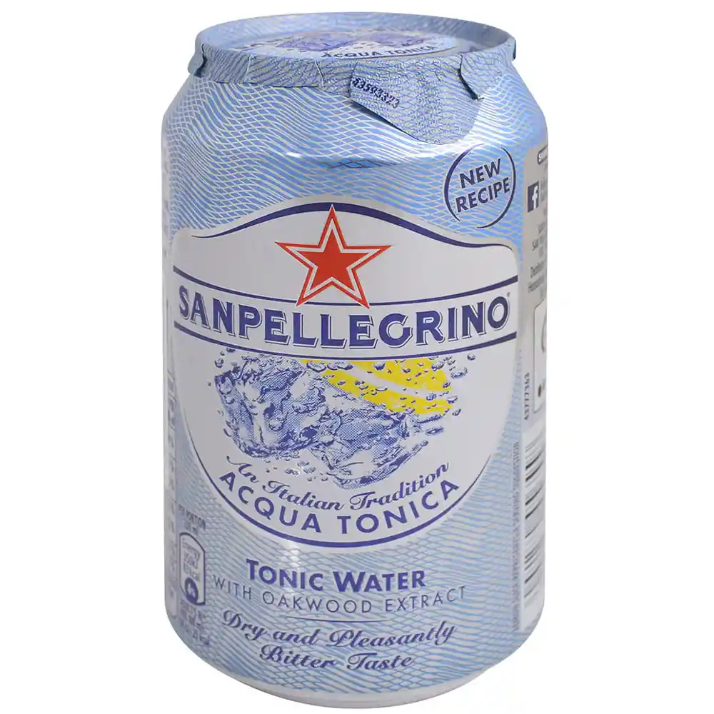 San Pellegrino Agua Tonica Pellegino Lata