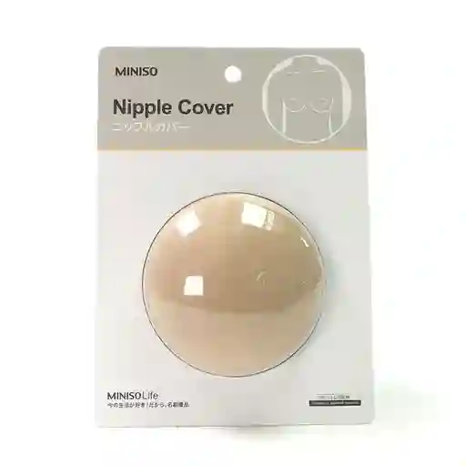 Miniso Brasier Adhesivo Invisible Natural 8 cm