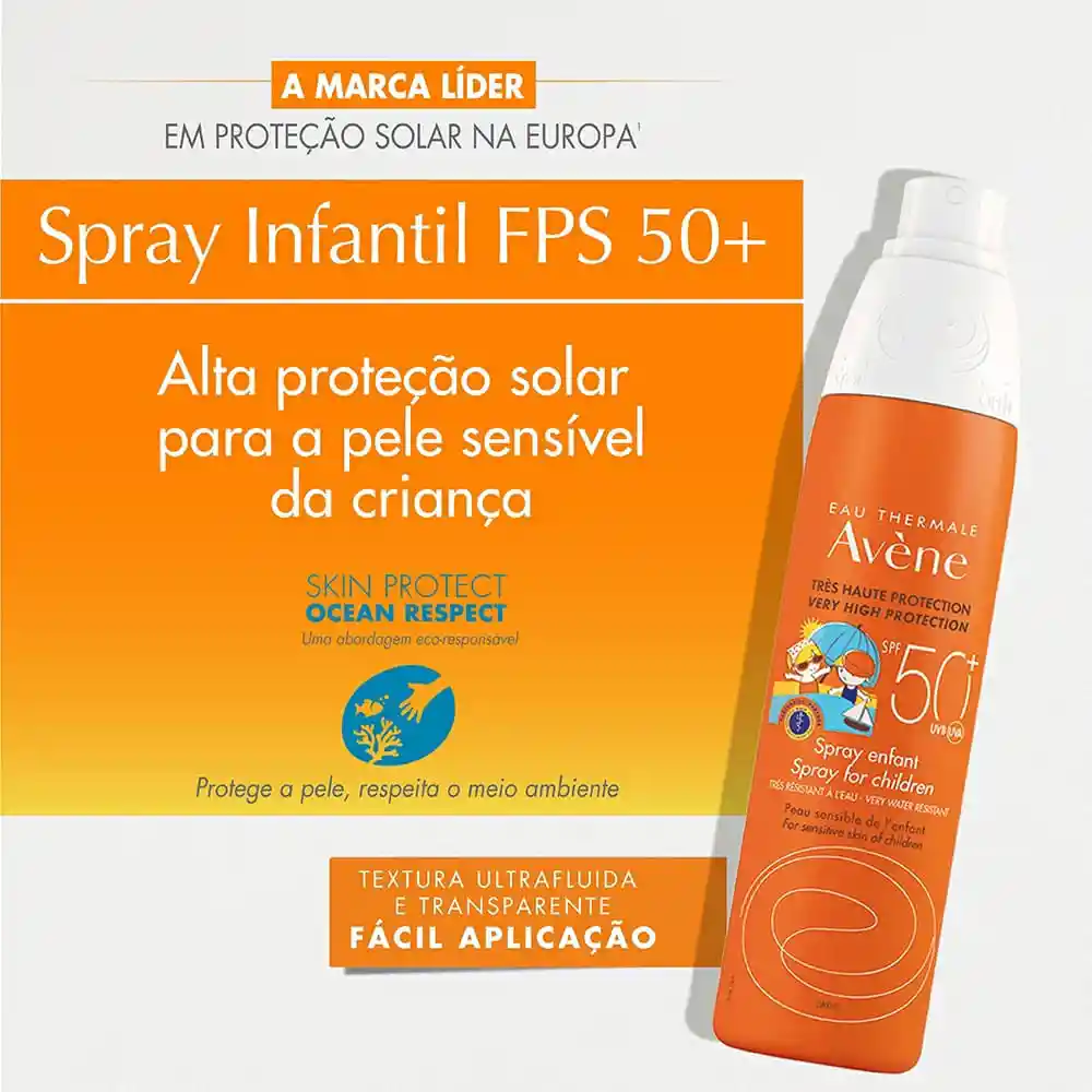 Avene Spray Solar Niños Spf 50 +