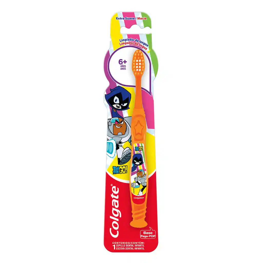 Colgate Cepillo Dental Infantil Teen Titans