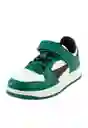 Zapatillas Urbana Cordón W24 Niño Verde 36 928 Ficcus