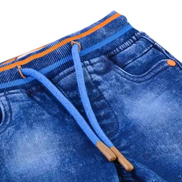 Jogger Bebé Unisex Azul Talla 12 M Pillin