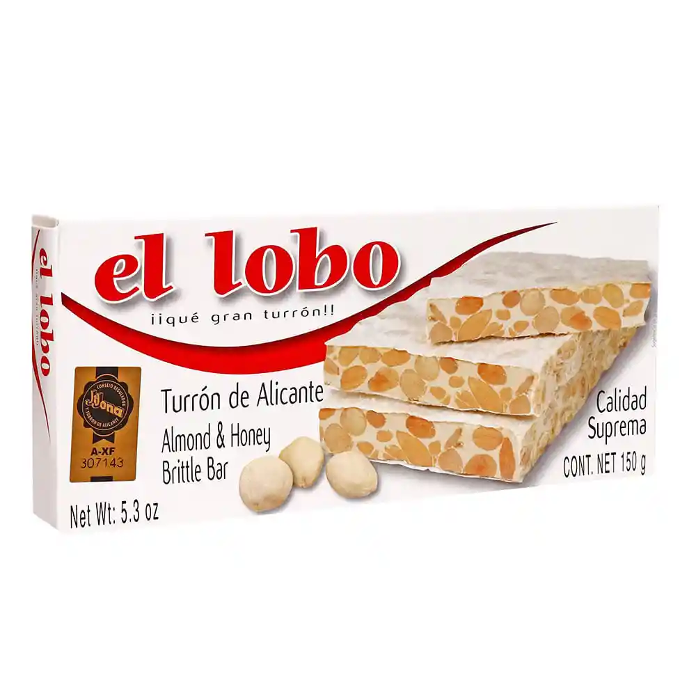 Turrón De Alicante El Lobo