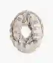 Bufanda Infinito Brillos Beige Lounge