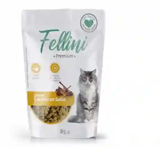 Fellini Alimento Premium Para Gatos Sabor Cordero en Salsa