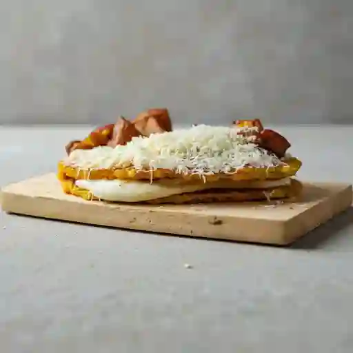 Cachapa Grande con Proteina